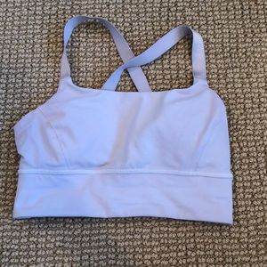 White lulu lemon bra